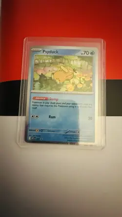 Pokemon TCG Psyduck 007 Black Star Promo Mega Evolution MINT/Near Mint - Image 1