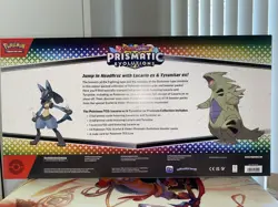 Pokemon Prismatic Evolutions Lucario EX and Tyranitar EX Premium Collection - Image 2