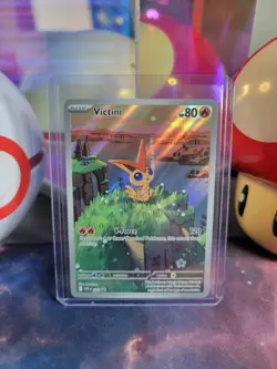 Victini 208 Pokemon TCG S&V Black Star Promo Holo NM - Image 1