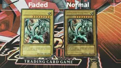 Yu-Gi-Oh! Blue-Eyes White Dragon LOB-001 Near Mint FADED MISPRINT - Image 1