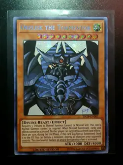Yu-Gi-Oh Obelisk the Tormentor TN19-EN007 | 2019 Gold Sarcophagus Tin | Limited - Image 3