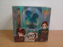 Demon Slayer Kimetsu No Yaiba Teal Trading Card Booster Box 20 Packs - Image 2