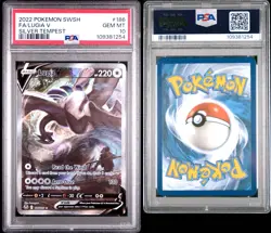 Lugia v 186/195 Alt Art Ultra Rare Holo Pokemon Card PSA 10 Gem Mint - Image 3