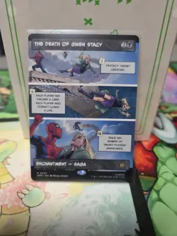 The Death of Gwen Stacy SHOWCASE #223 NM/M MTG Spiderman Magic Card - Image 1