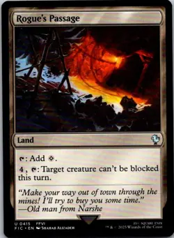 Rogue's Passage U Land regular Commander: FINAL FANTASY 415 Near Mint - Image 1