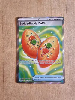 Buddy-Buddy Poffin Pokemon Mega Evolution Full Art UR 167/132 - Image 1