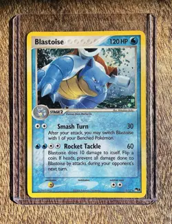 Pokemon Blastoise 1/17 Holo POP Series 3 Lightly Played (LP) 2006 - Image 3
