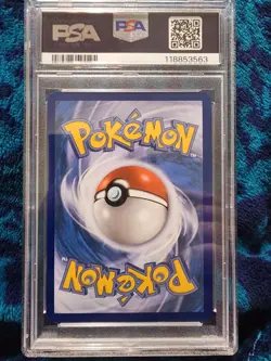 2016 Pokemon XY Black Star Promo Red & Blue PSA 8 Pikachu EX FULL ART Holo XY124 - Image 2