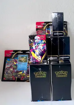 Pokemon Mega Evolution Booster Box and Elite Trainer Box Set of 2 + Bundles x3 - Image 2