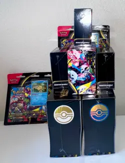 Pokemon Mega Evolution Booster Box and Elite Trainer Box Set of 2 + Bundles x3 - Image 4