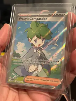 Pokemon TCG Wallys Compassion 176/133 Full Art Trainer Mega Evolutions - Image 3