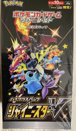 POKEMON SHINY STAR V Japanese S4A BOOSTER BOX US SELLER 4521329305981 - Image 1
