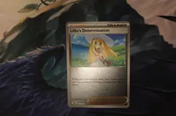 Lillie's Determination 119/132 Reverse Holo Pokemon Mega Evolution NM - Image 2