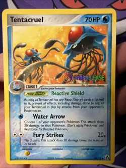 Tentacruel 45/92 Legend Maker Prerelease Stamp Promo Pokemon NM - Image 1