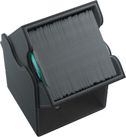 Deck Box for 100+ Cards, Black Card Storage Case for Trading & Collectible Cards - Image 3