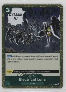 2024 One Piece Card Game: Two Legends OP08 R Electrical Luna #OP08-036 - Image 1