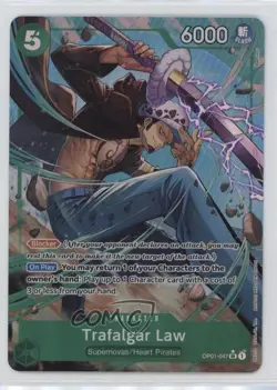 2024 One Piece Card Game: Premium PRB-01 The Best Reprint SR Trafalgar Law - Image 1
