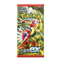 Pokemon Card Scarlet ex sv1S NEW SEALED Korean Booster Pack (Scarlet & Violet). - Image 2