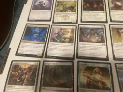 MTG Cards Lot White Rare Uncommon Land Foil + Commons Magic The Gathering Cards - Image 3