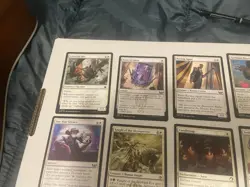 MTG Cards Lot White Rare Uncommon Land Foil + Commons Magic The Gathering Cards - Image 5