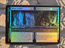 Meat Locker / Drowned Diner FOIL - DSK Duskmourn MTG Magic - Image 1