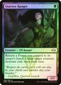 MTG - Quirion Ranger - Foil - Modern Horizons 2 - Magic the Gathering - Image 1