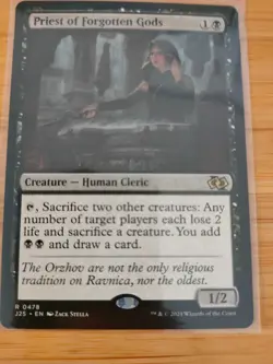 MTG Priest of Forgotten Gods 0478 J25 / Foundations M/NM Free UK P&P - Image 1