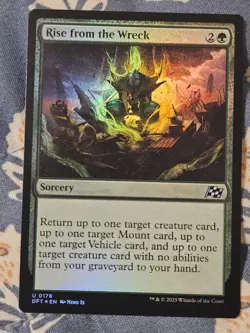 Rise from the Wreck FOIL - Aetherdrift MTG Magic - Image 1