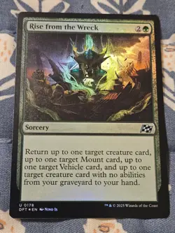 Rise from the Wreck FOIL - Aetherdrift MTG Magic - Image 2