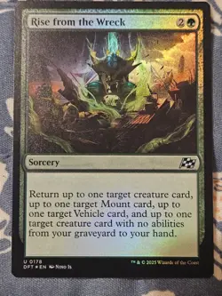 Rise from the Wreck FOIL - Aetherdrift MTG Magic - Image 3