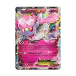 Pokemon XY Promos Diancie EX (HR) #XY43 (Holo) EX - Image 1