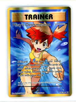 2016 Pokemon XY Evolutions #108/108 Misty's Determination Full Art Ultra Rare NM - Image 1