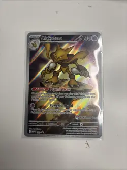 Alakazam Mega Evolution ETB Promo - Pokemon Center Edition - Pokemon TCG Stamp - Image 1