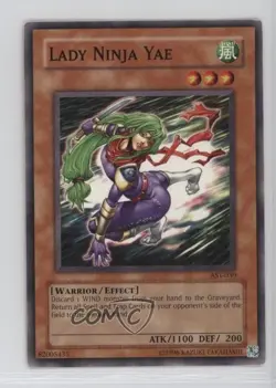 Lady Ninja Yae Unlimited YuGiOh Ancient Sanctuary #AST-030 2004 - Image 1