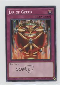 Jar of Greed 1st Ed. YuGiOh Starter Deck 14 Super Starter: Space-Time Showdown - Image 1