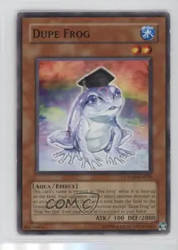 Dupe Frog Unlimited YuGiOh Crimson Crisis #CRMS-EN028 2008 - Image 1