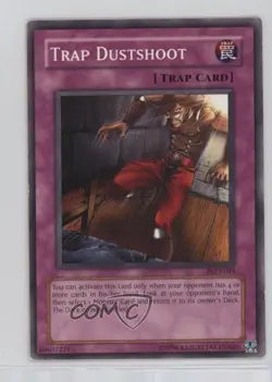 Trap Dustshoot YuGiOh Pharaonic Guardian #PGD-049 2003 - Image 1