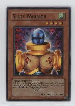 Slate Warrior YuGiOh The Falsebound Kingdom Nintendo Europe Gamecube Promo 2003 - Image 1