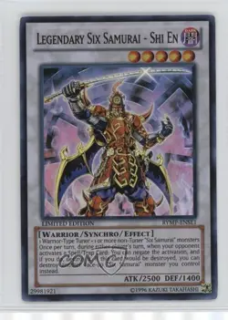 Legendary Six Samurai - Shi En Special Edition YuGiOh Ra Yellow MegaPack - Image 1