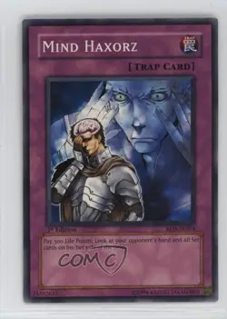 Mind Haxorz Asian English 1st Ed. YuGiOh Rise of Destiny #RDS-AE054 2004 - Image 1