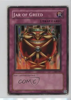 Jar of Greed Unlimited YuGiOh Starter Deck Kaiba Evolution #SKE-047 2004 - Image 1