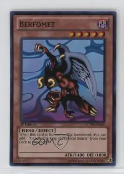 SR - Berfomet 1st Ed. YuGiOh Legendary Collection 3: Yugi's World MegaPack - Image 1