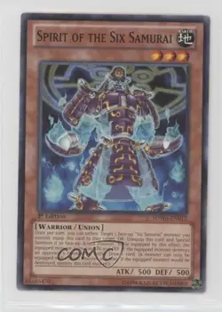 Spirit of the Six Samurai 1st Ed. YuGiOh Warlords Structure Deck #SDWA-EN012 - Image 1