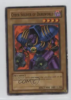 Cyber Soldier of Darkworld YuGiOh Tournament Pack 1st Season #TP1-028 2002 - Image 1