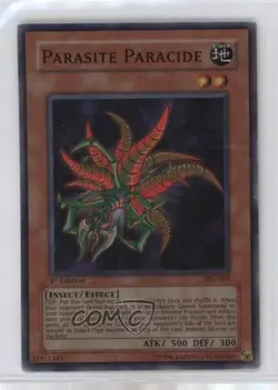 Parasite Paracide (SR) 1st Ed. YuGiOh Pharaoh's Servant #PSV-003 2002 - Image 1