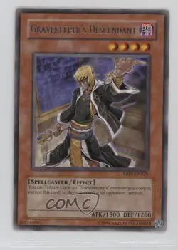 Gravekeeper's Descendant Unlimited YuGiOh Absolute Powerforce #ABPF-EN028 2010 - Image 1