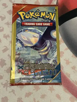 Pokemon XY Primal Clash New Sealed 3 Card Booster Pack! *Random Artwork* - Image 1