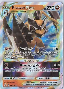 Kleavor VSTAR SWSH249 SWSH: Sword & Shield Promo Cards Holo - Image 1