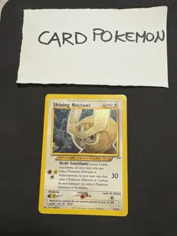 Pokemon Card Shining Noctowl 110/105 Ita- Neo Destiny-Good! - Image 1