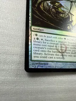 MTG English Birthing Pod NM Foil New Phyrexia - Image 2